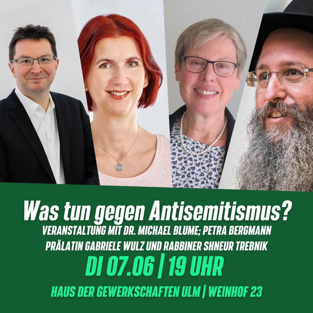 Veranstaltung: Was tun gegen Antisemitismus? Mit Dr. Michael Blume
