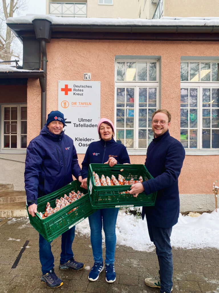 Spenden-Aktion: Schoko-Nikoläuse für die Tafeln in Ulm und Alb-Donau