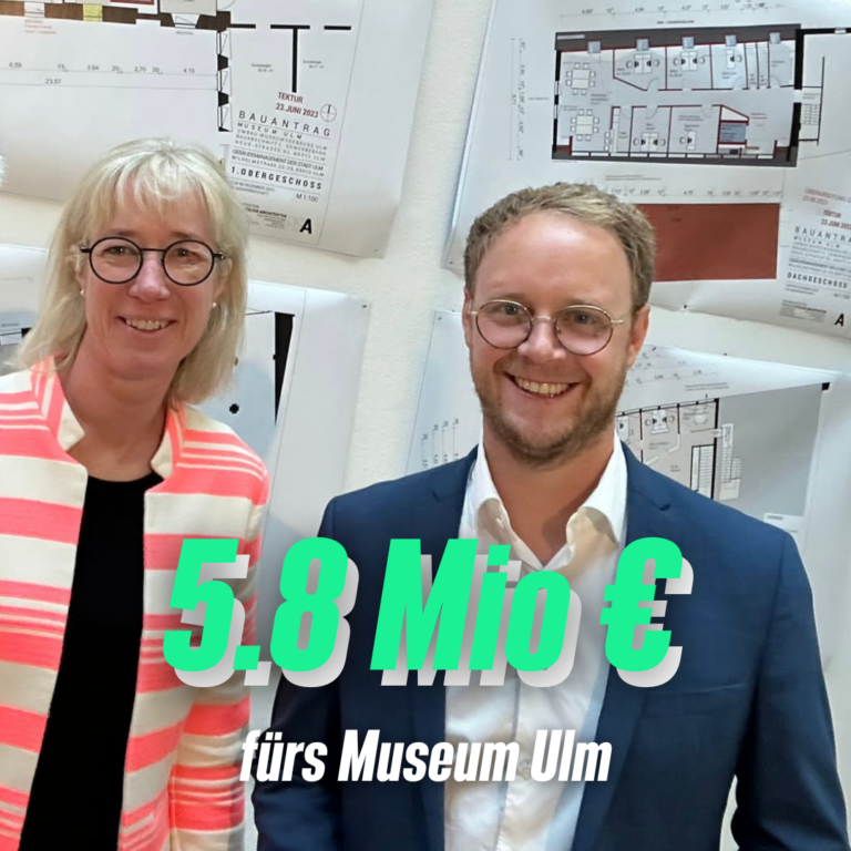 5,8 Millionen Euro für das Museum Ulm